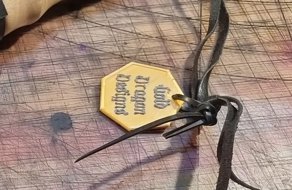 Đồng xu "Makers Coin" hình bát giác cho dự án da - Image 1