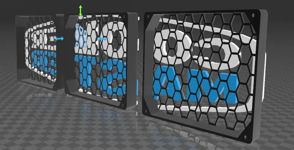 Lưới quạt cho hệ thống làm mát và quạt 120mm - Image 9