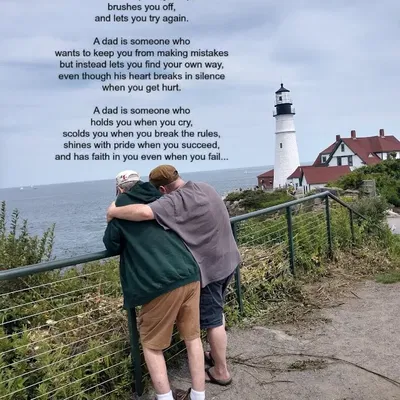 Lithophane tưởng niệm cha với hình ảnh và bài thơ