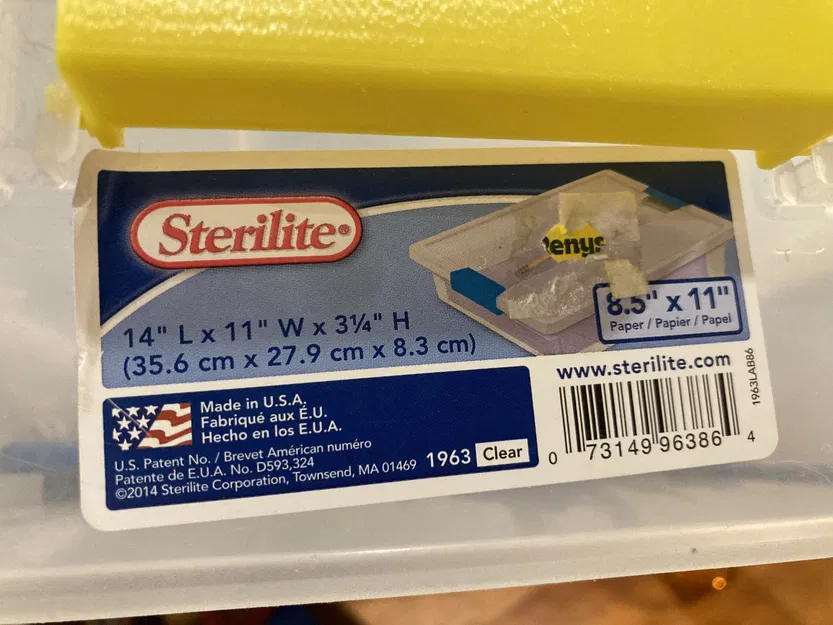 Khóa thay thế cho thùng Sterilite model 1963 - Image 2