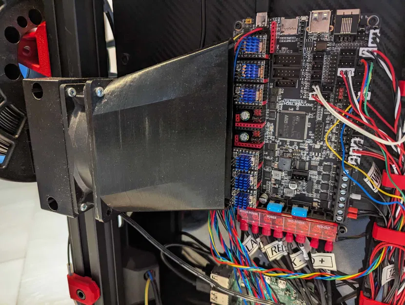 Giá đỡ quạt 92mm cho bo mạch RatRig V-Core 3.1 - Image 3