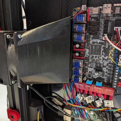 Giá đỡ quạt 92mm cho bo mạch RatRig V-Core 3.1