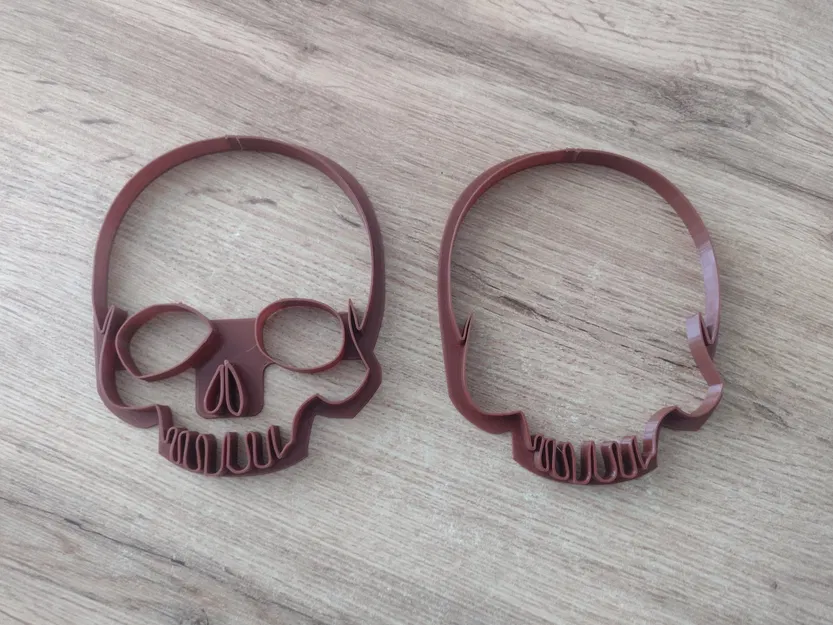 Khuôn bánh quy hình đầu lâu dễ sử dụng - Image 1