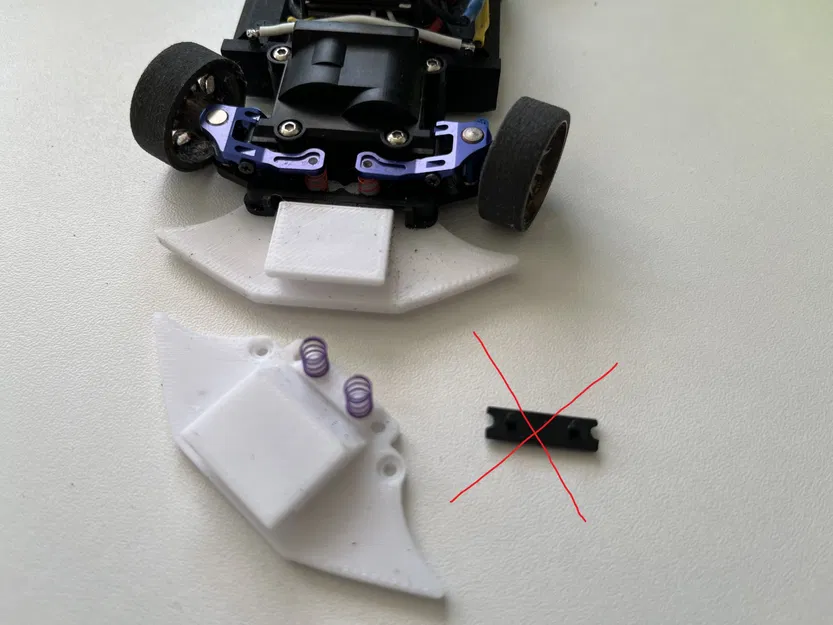 Bumper Jomurema cho mô hình xe Mini Z MR03 - Image 4