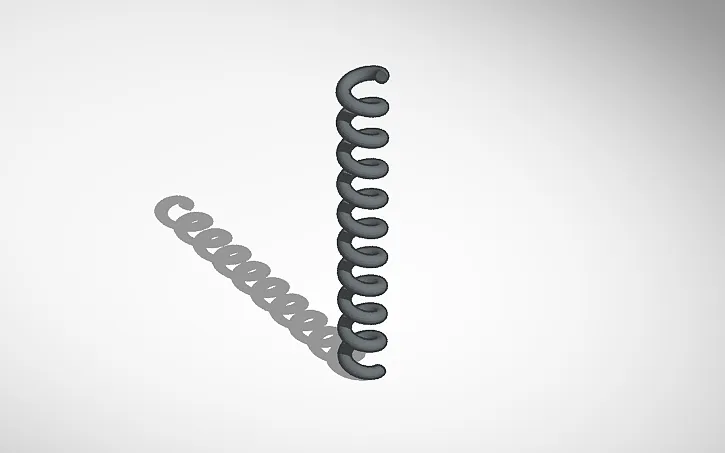 Lò xo cơ bản cho mô hình 3D sáng tạo - Image 1