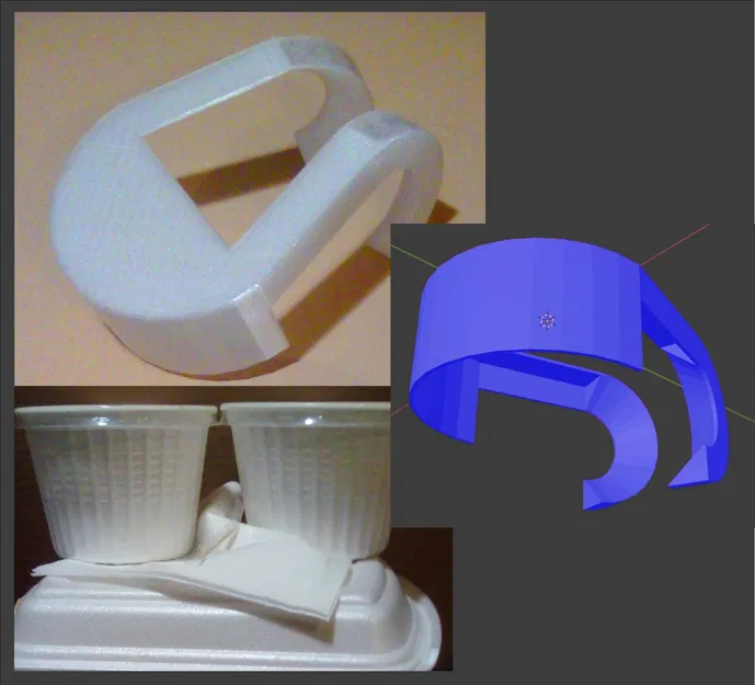 Giá đỡ cho bát súp trong xe hơi - Image 1