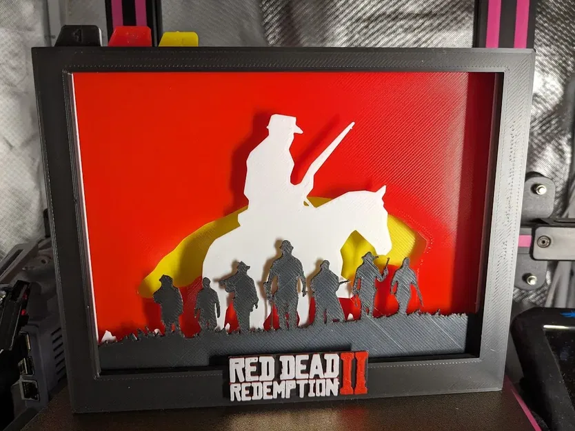 Bảng đầu tiên thay thế của RDR2 với Arthur trên ngựa - Image 1