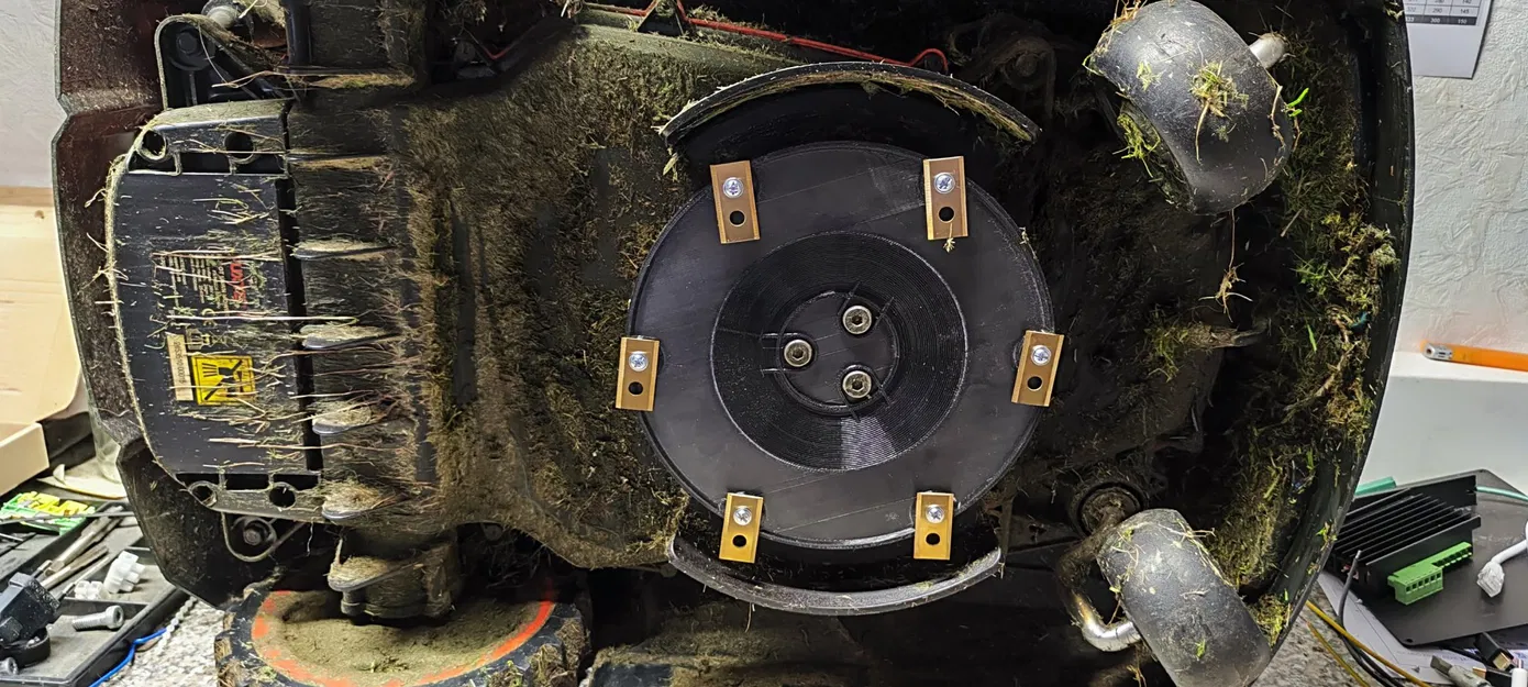 Đĩa cắt Ultimo v2 cho máy cắt cỏ Ardumower Alfred với 6 lưỡi dao - Image 8