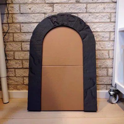 Biểu tượng bia mộ 62cm cho Halloween