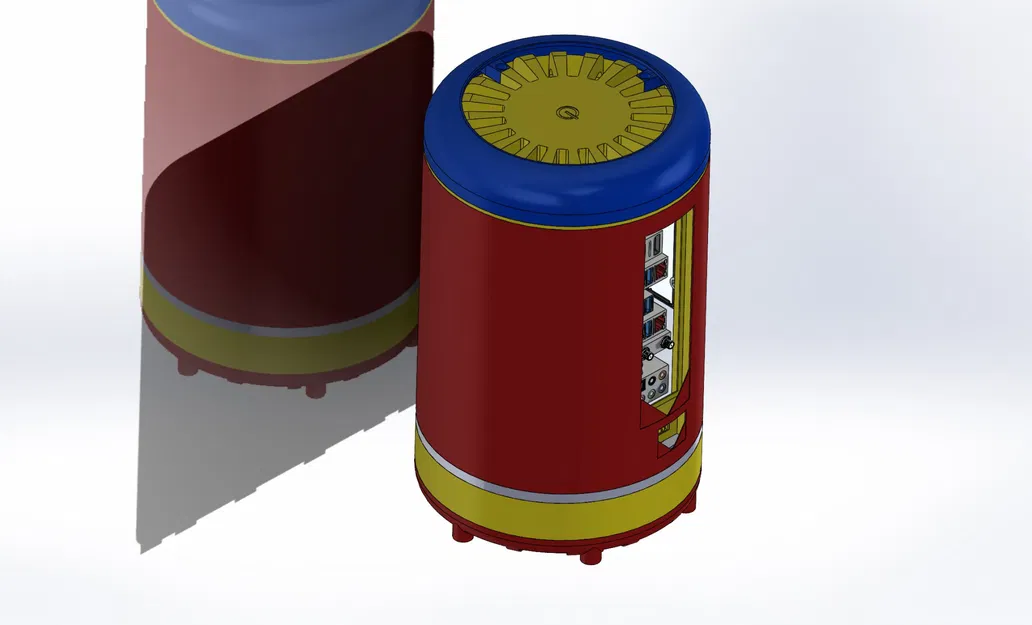 Khung máy NAS tùy chỉnh in 3D cho dự án cá nhân - Image 2