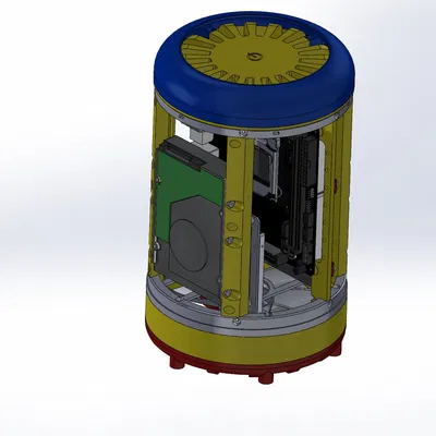 Khung máy NAS tùy chỉnh in 3D cho dự án cá nhân