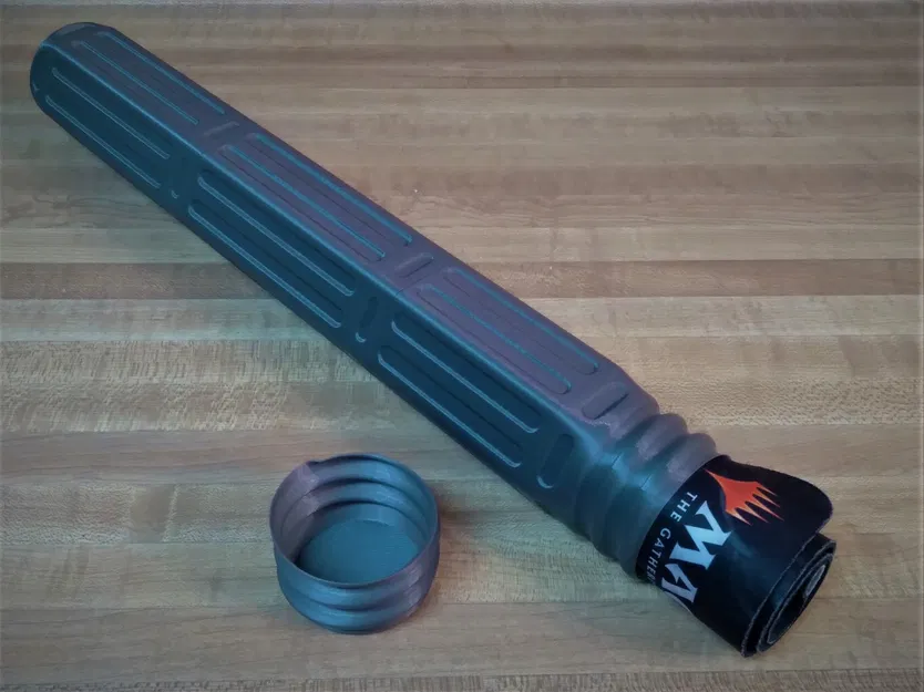 Bộ ống đựng thảm chơi có sọc cho trò chơi thẻ bài - Image 1