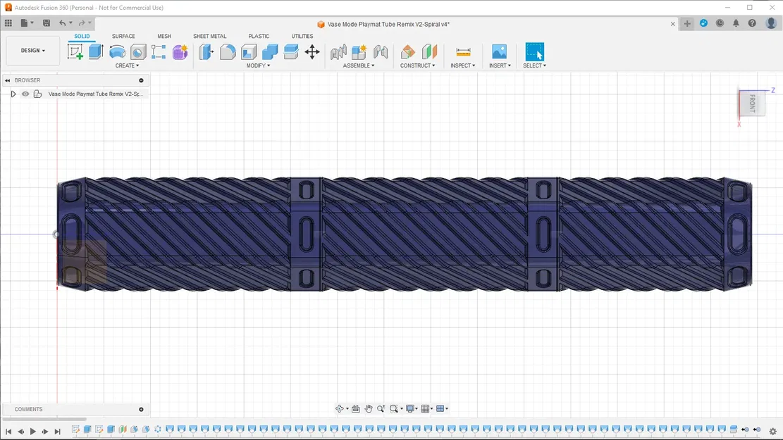 Bình hoa xoắn ốc có tham số điều chỉnh - Image 1