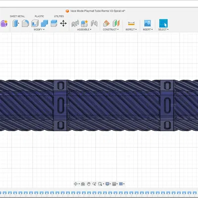 Bình hoa xoắn ốc có tham số điều chỉnh