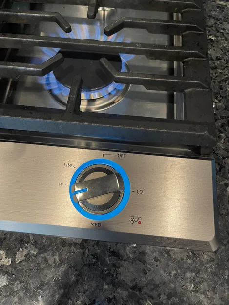 Thay thế ống kính núm điều chỉnh cho bếp gas Samsung NA36N6555TS - Image 2