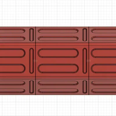 Bình hoa dạng tham số với họa tiết sọc