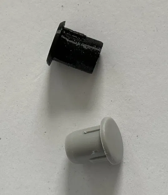 Nắp che lỗ bản lề cho cửa tủ lạnh Miele - Image 1