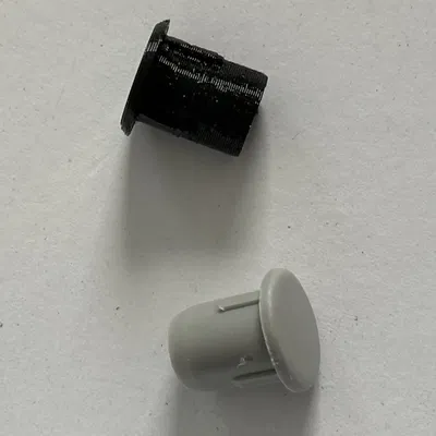 Nắp che lỗ bản lề cho cửa tủ lạnh Miele