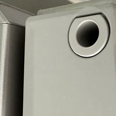 Nắp che lỗ bản lề cho cửa tủ lạnh Miele