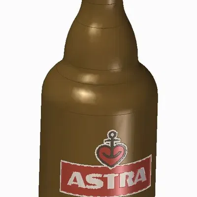 Bình đựng xà phòng hình chai bia Astra và Heineken