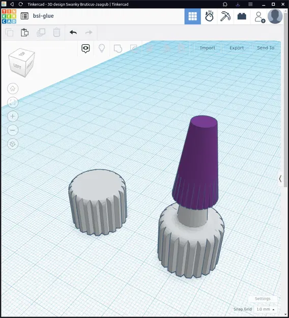 Nắp và vòi keo thay thế cho BSI/Střední - Image 3