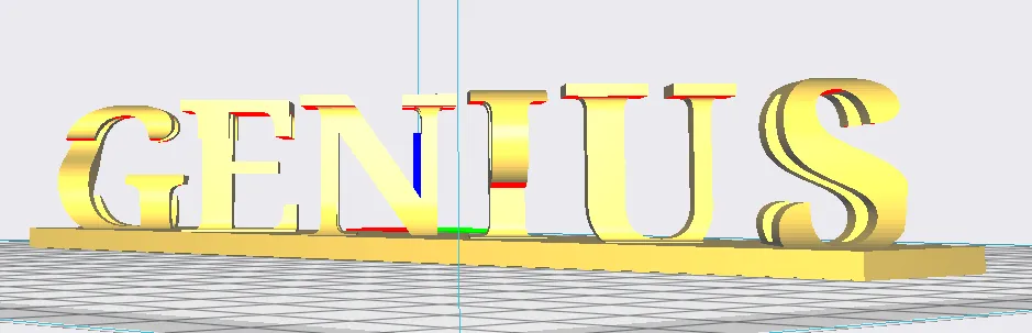 Văn bản trang trí Genius/Stupid độc đáo và sáng tạo - Image 1