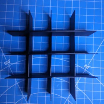 Hộp lưu trữ filament rỗng với 4 ngăn chia