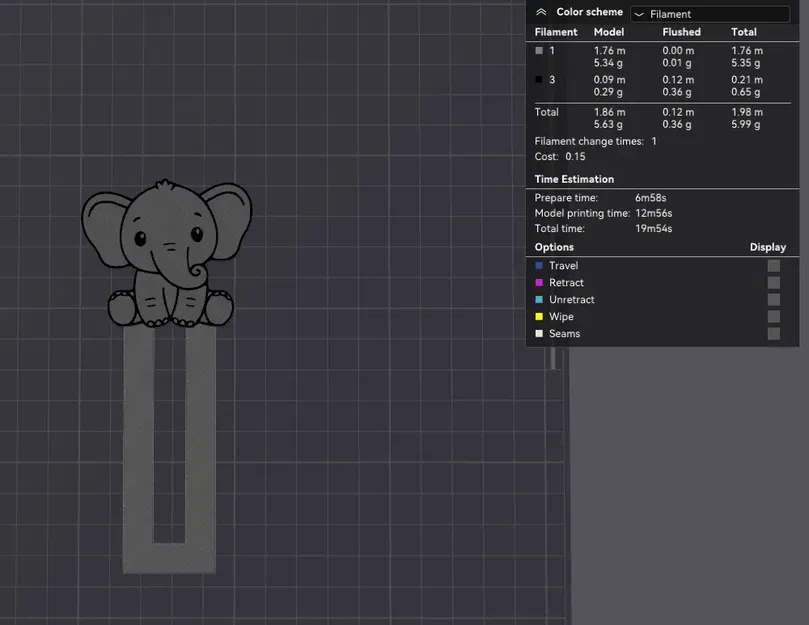 DẤU ĐỌC HÌNH VỊT VÀNG DỄ THƯƠNG HÌNH VÒI Voi - Image 3