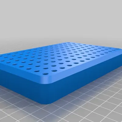 Giá đỡ cho que kẹp airbrush bằng kim loại và tre