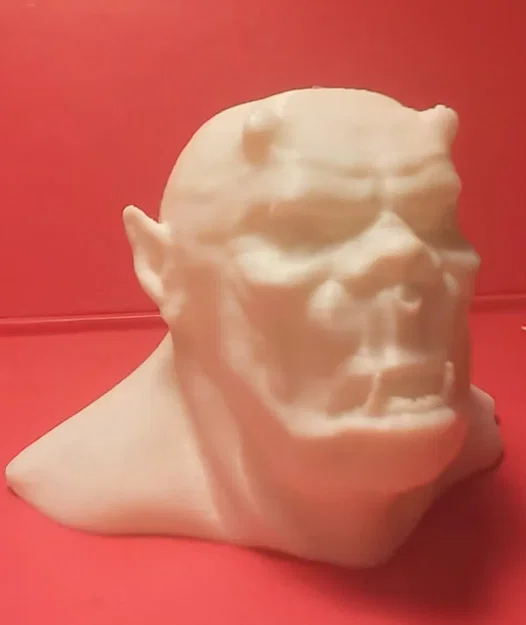 Bust của quái vật ogre trong nghệ thuật điêu khắc - Image 2