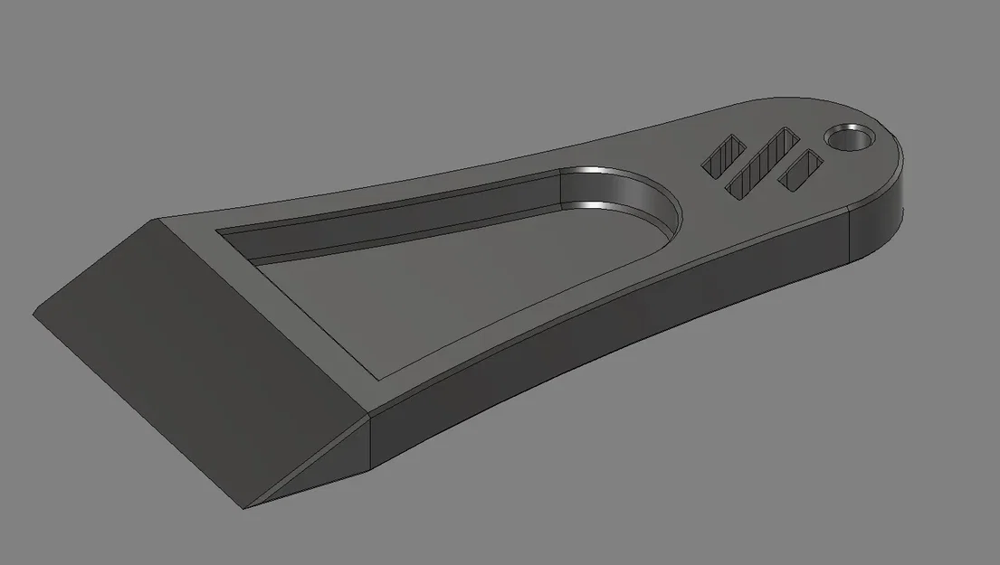Công cụ cạo giường phong cách Voron kích thước 50mm x 8mm - Image 1