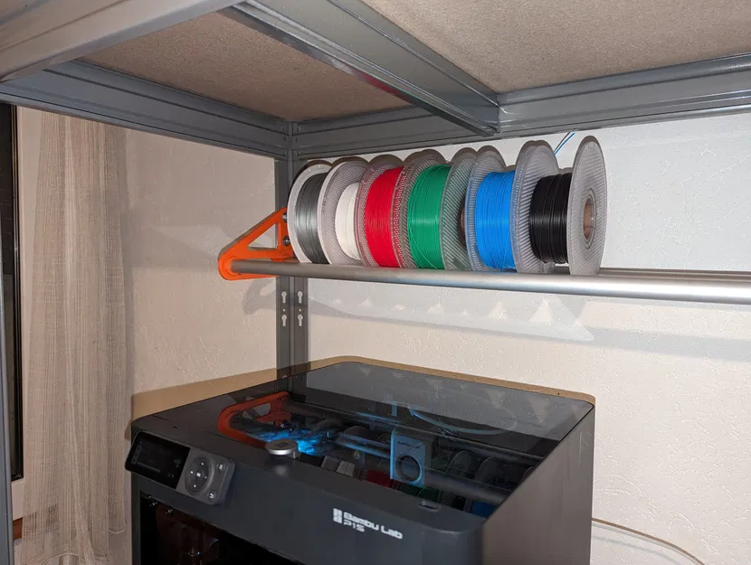 Giá đỡ RepRack cho ống nhôm 25mm và lắp đặt trên kệ - Image 3