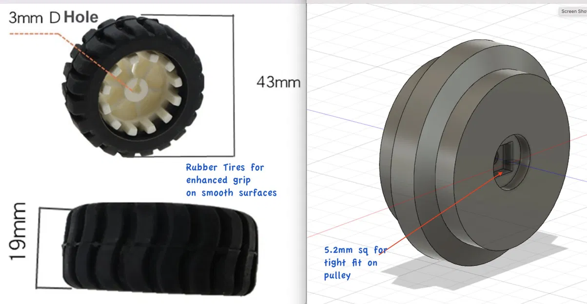 Bản remix Mini-Skidi với bánh xe cao su và cải tiến điều khiển - Image 13