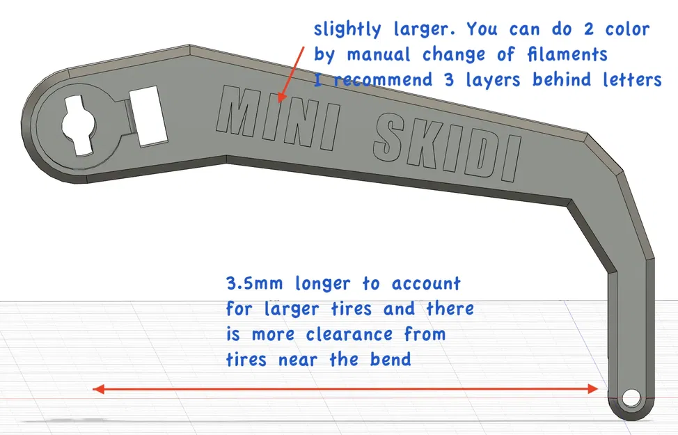 Bản remix Mini-Skidi với bánh xe cao su và cải tiến điều khiển - Image 17