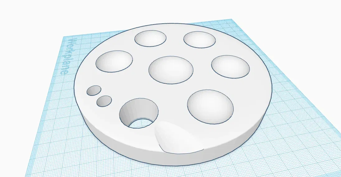 Bảng màu vẽ cho nghệ thuật vẽ và tô màu - Image 1