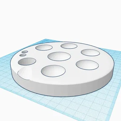 Bảng màu vẽ cho nghệ thuật vẽ và tô màu