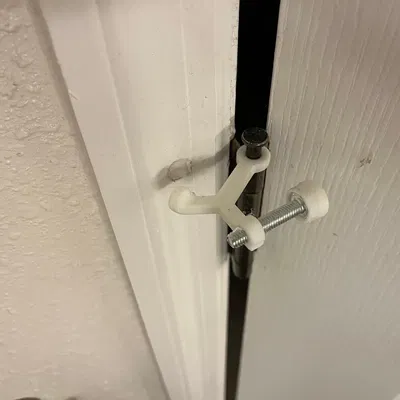 Bộ chặn cửa gắn bản lề cho phòng tắm
