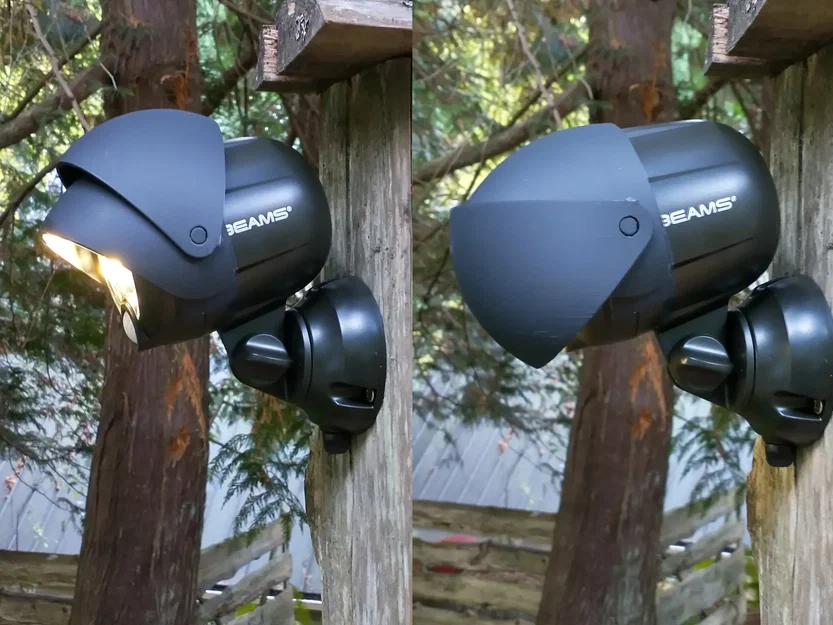 Vành chắn cho đèn cảm biến chuyển động trong thời tiết xấu - Image 1