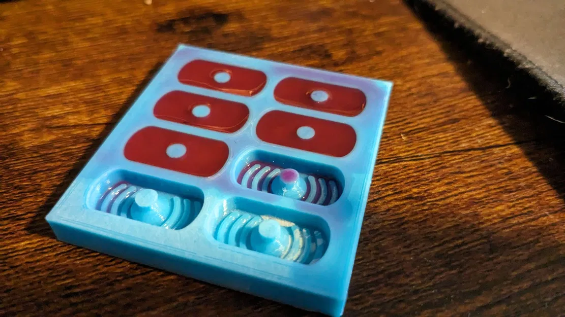 Khuôn chân silicone tổng hợp kích thước 10x20mm - Image 2