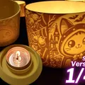 Đèn lồng Halloween cho nến tealight hoặc LED - Thumbnail 1