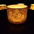 Đèn lồng Halloween cho nến tealight hoặc LED - Thumbnail 3