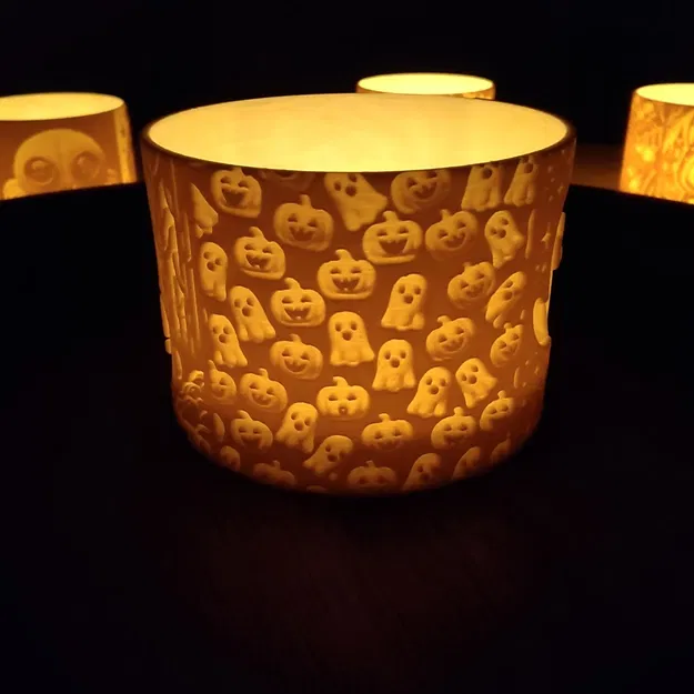 Đèn lồng Halloween cho nến tealight hoặc LED - Image 2