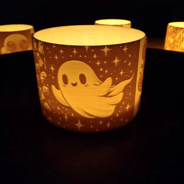 Đèn lồng Halloween cho nến tealight hoặc LED - Image 5