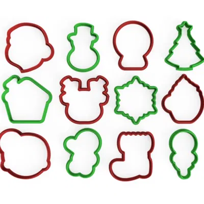 Cắt bánh quy Giáng Sinh 6cm hình bóng