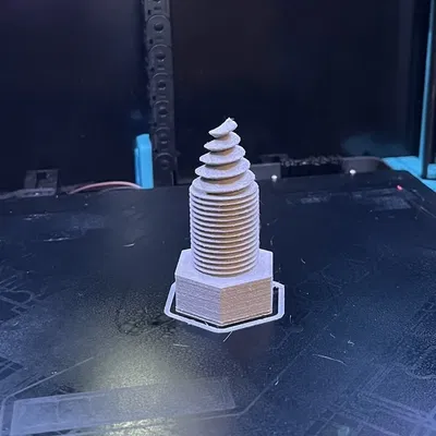 Quả bí ngô Frankenstein với ốc vít