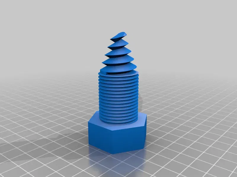 Quả bí ngô Frankenstein với ốc vít - Image 3