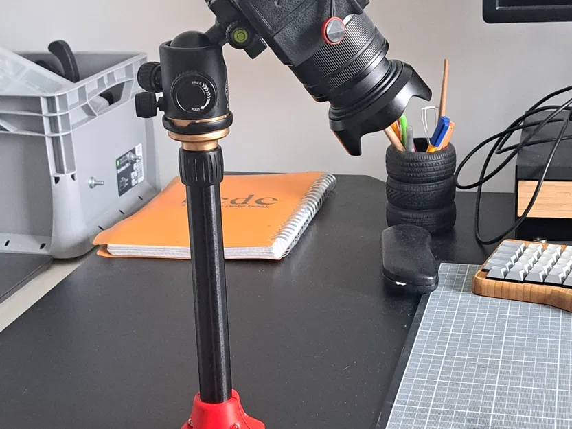 Đế kẹp ống gắn chắc chắn vào bàn - Image 2