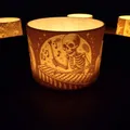 Đèn lồng Halloween cho nến tealight hoặc LED - Thumbnail 3