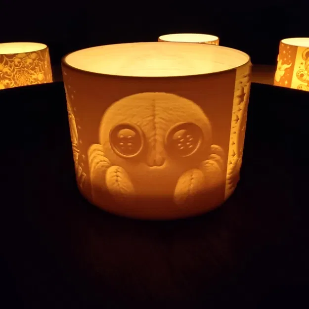 Đèn lồng Halloween cho nến tealight hoặc LED - Image 4