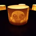 Đèn lồng Halloween cho nến tealight hoặc LED - Thumbnail 4